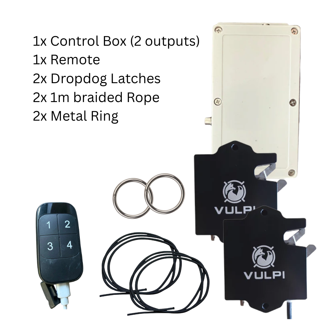 Vulpi Drop Dog – 2 Latch System