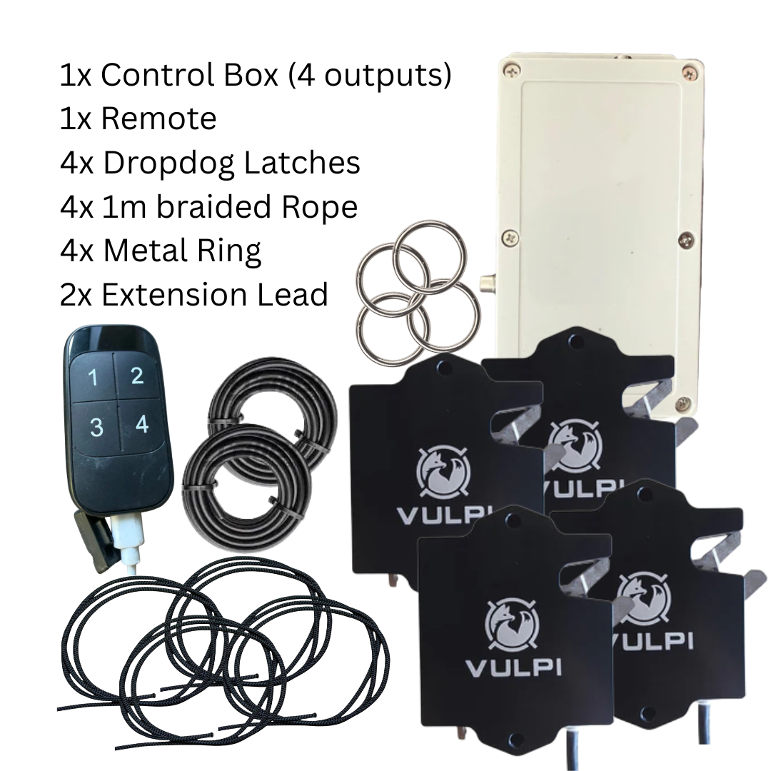 Vulpi Drop Dog – 4 Latch System