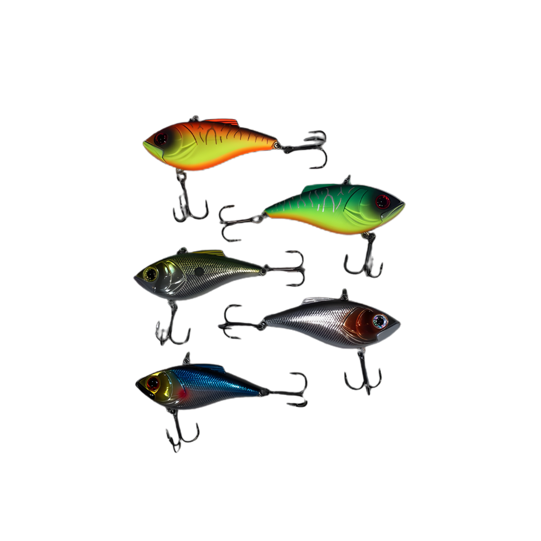 Vulpi V-70V fishing lure in multiple colour options for river and estuary fishing.